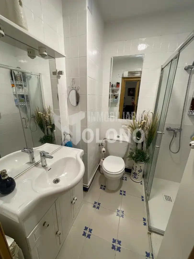 Baño de Apartamento en venta en Labastida / Bastida con Aire acondicionado, Calefacción y Parquet