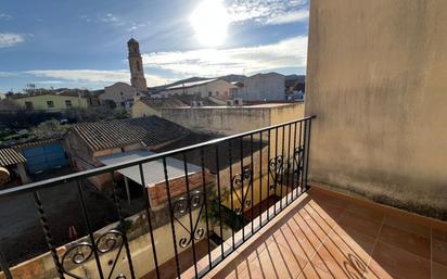 Balcony of Single-family semi-detached for sale in Montferri  with Heating, Terrace and Furnished