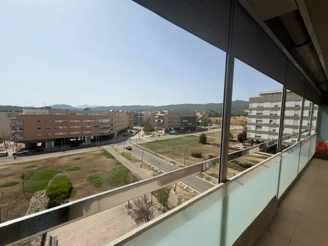 Exterior view of Flat for sale in Terrassa  with Air Conditioner, Heating and Storage room