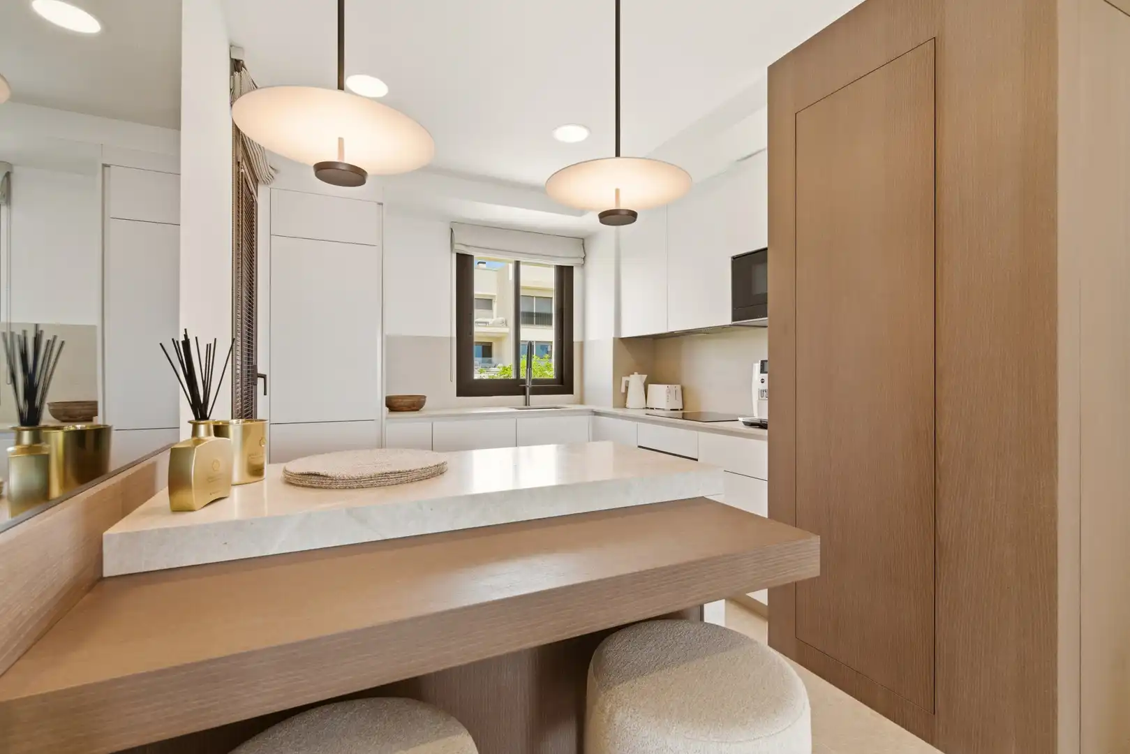 Kitchen of Attic for sale in Estepona  with Air Conditioner, Terrace and Swimming Pool