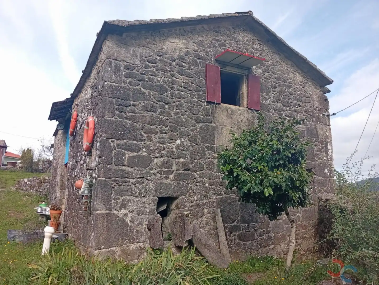 Vista exterior de Casa o chalet en venta en Campo Lameiro