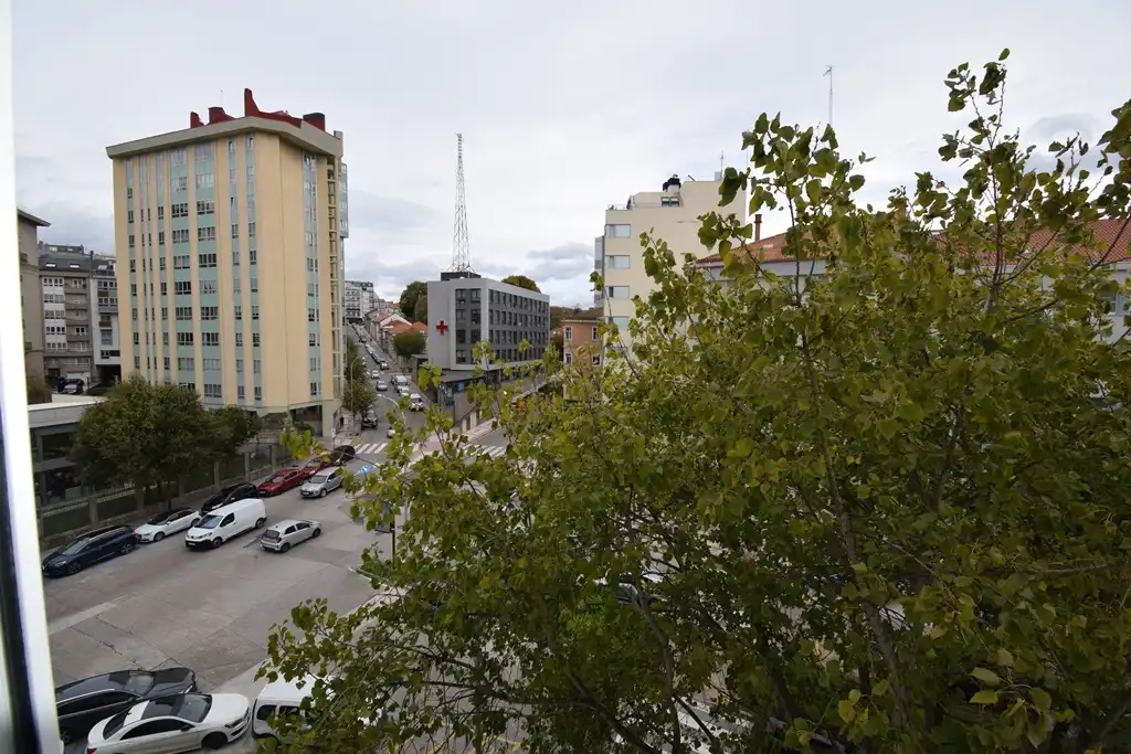 Vista exterior de Piso en venta en A Coruña Capital  con Amueblado
