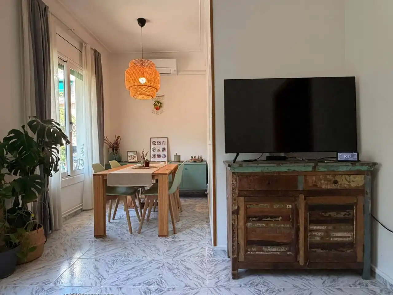 Esszimmer von Wohnung zum Verkauf in Terrassa mit Klimaanlage und Heizung