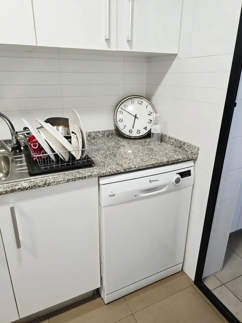 Kitchen of Apartments for sale in Benidorm  with Air Conditioner, Terrace and Furnished