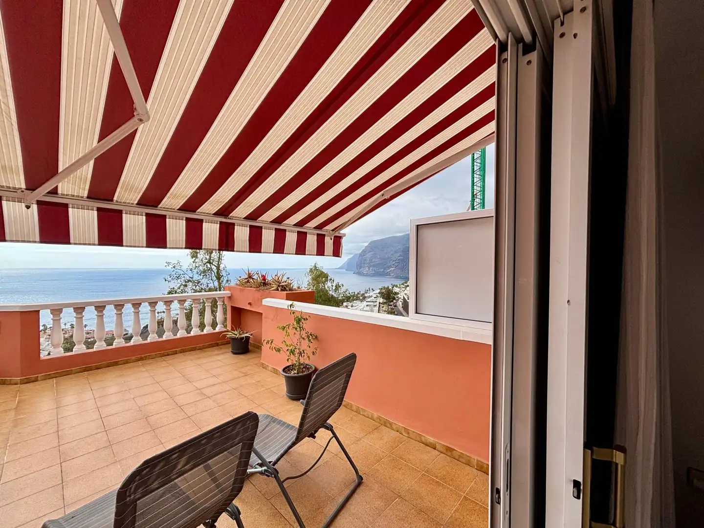 Terrassa de Apartament de lloguer en Santiago del Teide amb Terrassa, Moblat i Balcó
