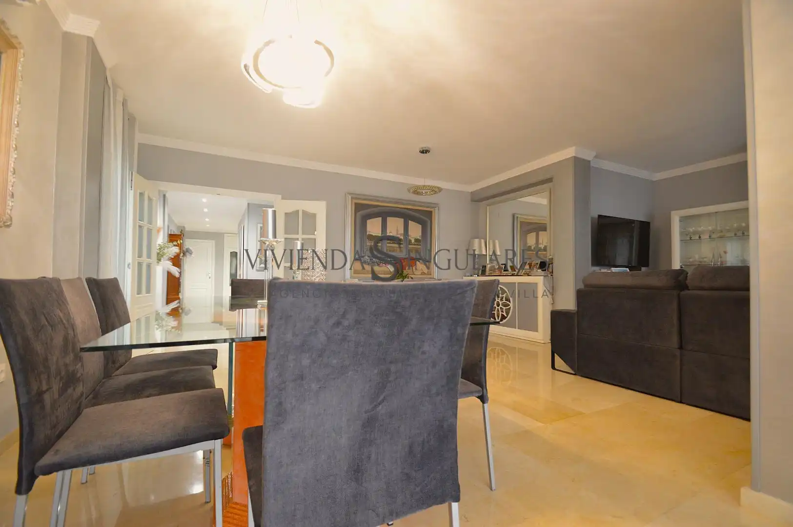 Vista exterior de Casa adosada en venta en Sevilla con Aire acondicionado, Terraza y Trastero