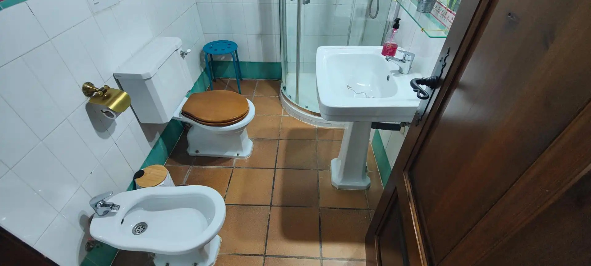 Baño de Finca rústica en venta en La Lapa con Aire acondicionado, Jardín privado y Terraza