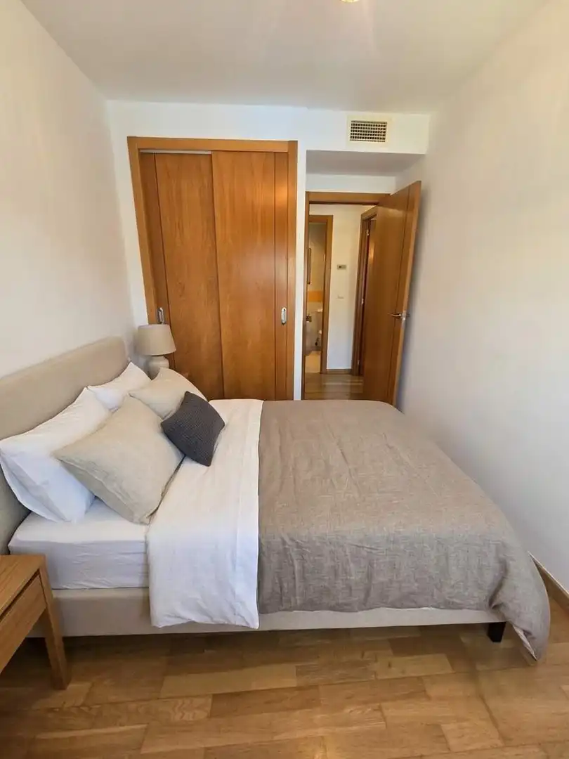 Bedroom of Flat for sale in Santa Pola  with Air Conditioner, Private garden and Terrace