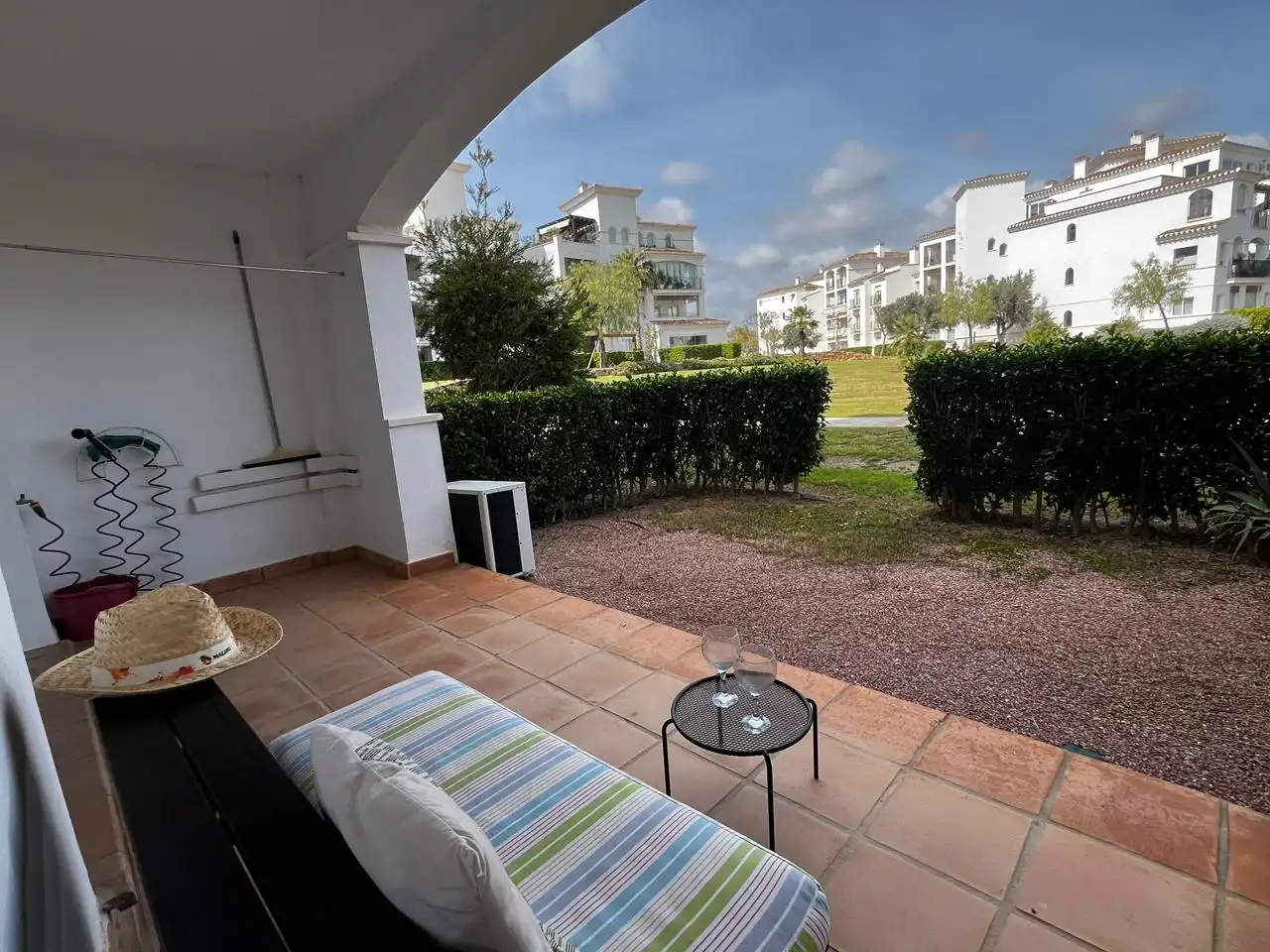 Terraza de Planta baja en venta en Murcia con Aire acondicionado, Calefacción y Jardín privado