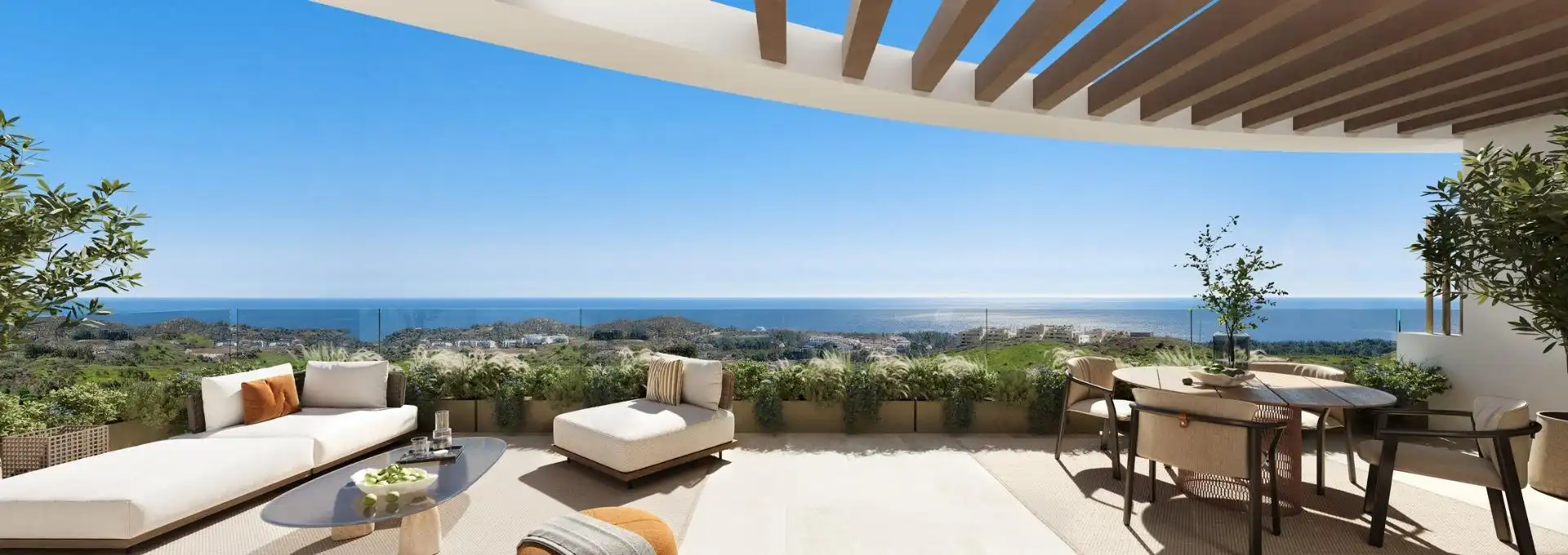 Terraza de Planta baja en venta en Mijas con Aire acondicionado, Calefacción y Terraza