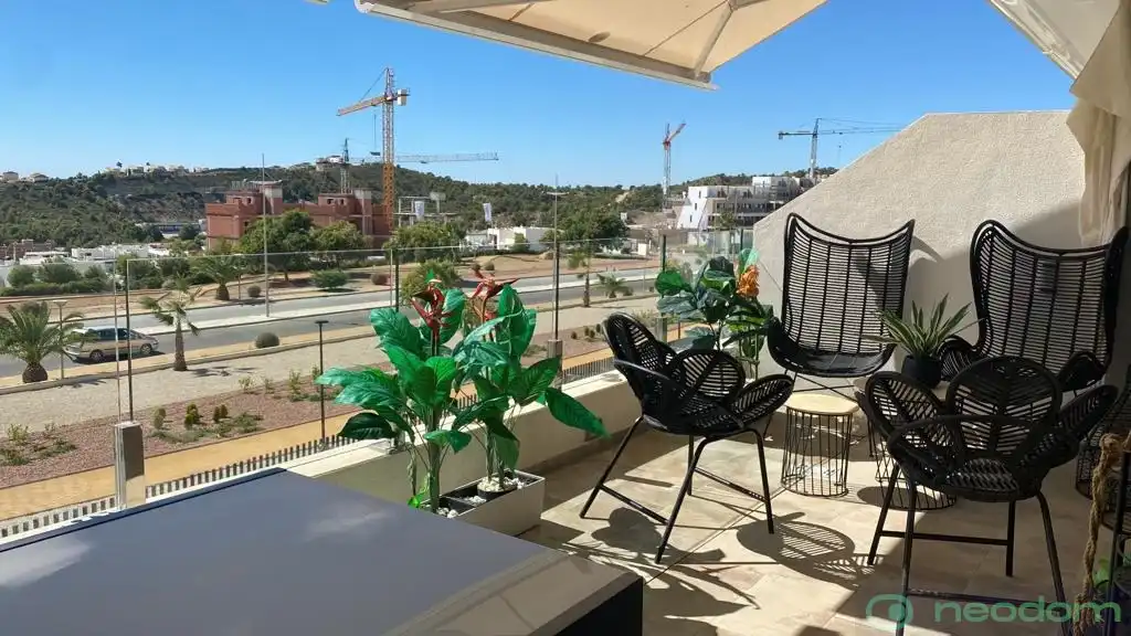 Terraza de Dúplex en venta en Finestrat con Aire acondicionado, Calefacción y Terraza