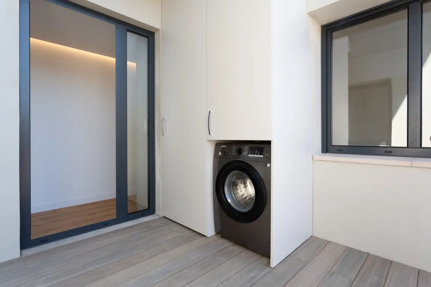 Terrassa de Apartament de lloguer en Castelldefels amb Aire condicionat, Calefacció i Moblat