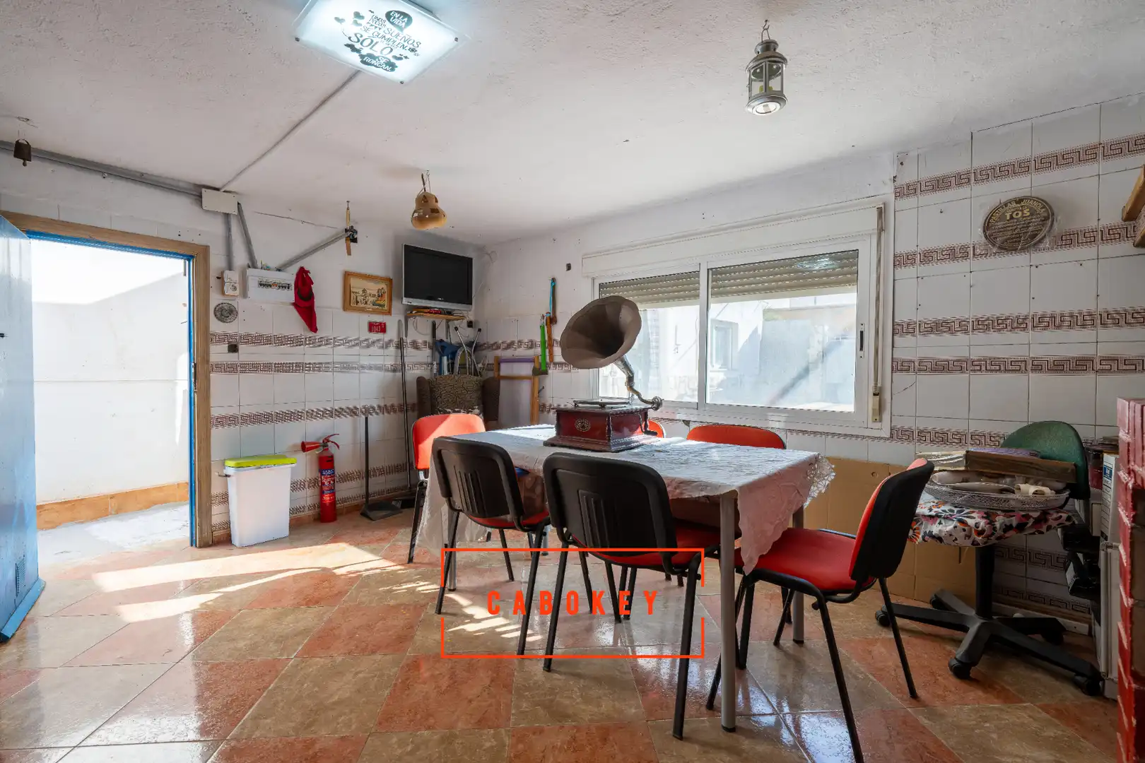 Cuina de Casa o xalet en venda en Tabernas amb Aire condicionat, Calefacció i Jardí privat