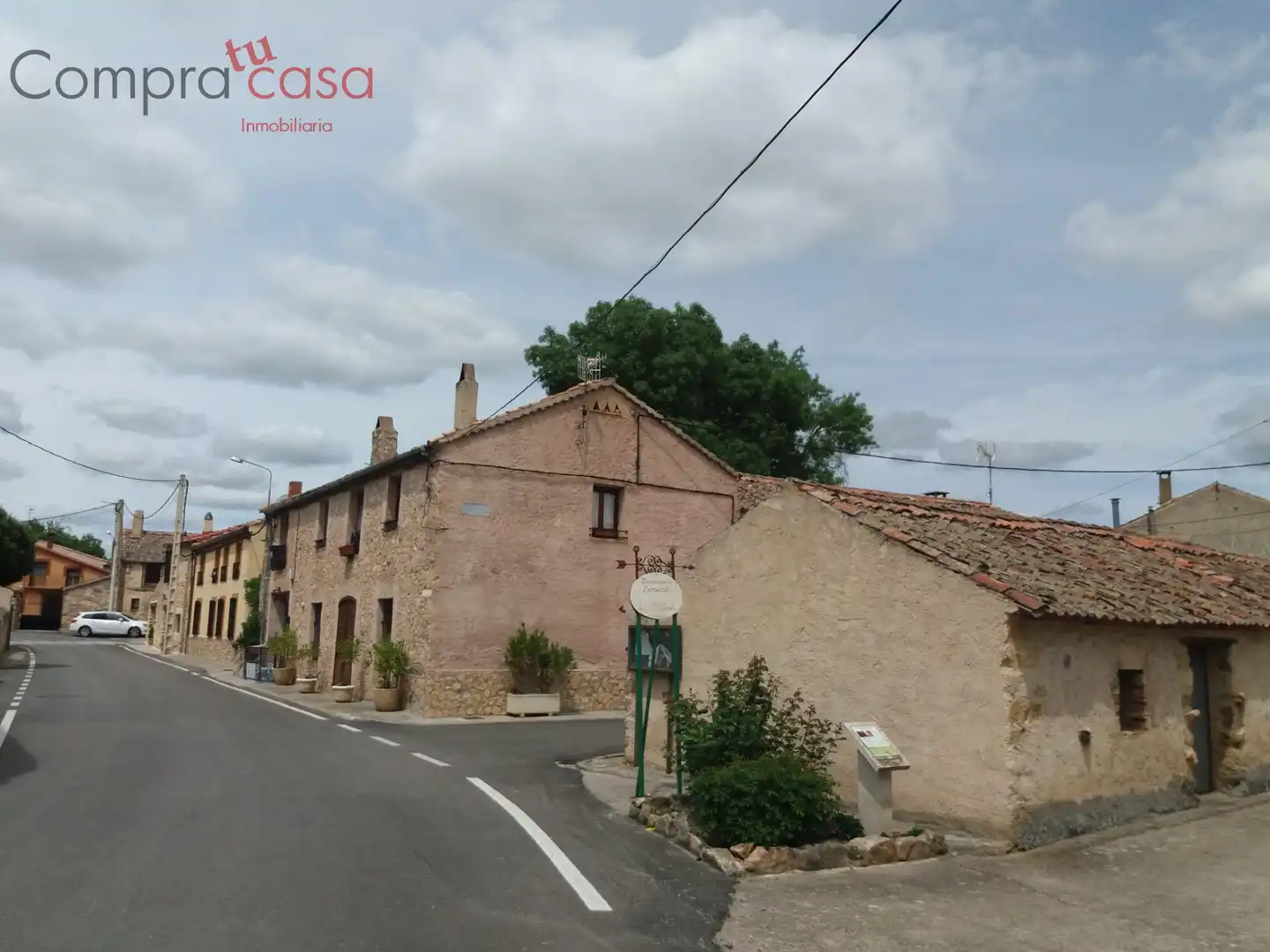 Vista exterior de Finca rústica en venta en Turégano con Jardín privado y Trastero