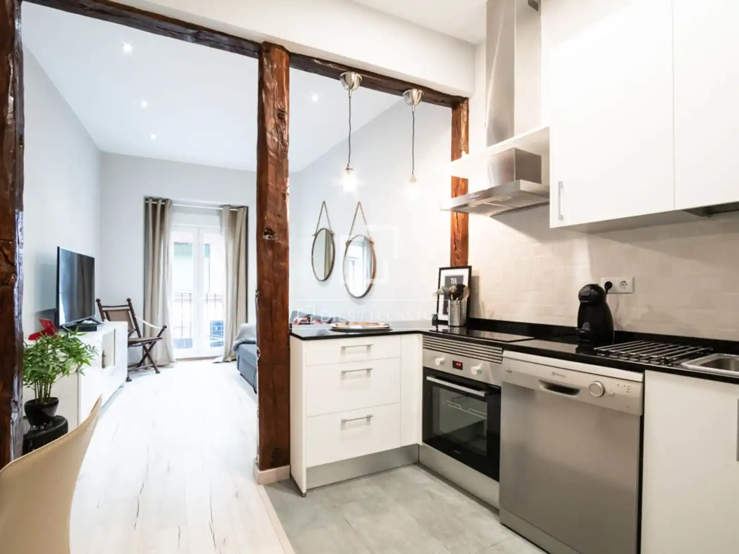 Cocina de Piso de alquiler en La Guardia de Jaén con Aire acondicionado, Amueblado y Balcón