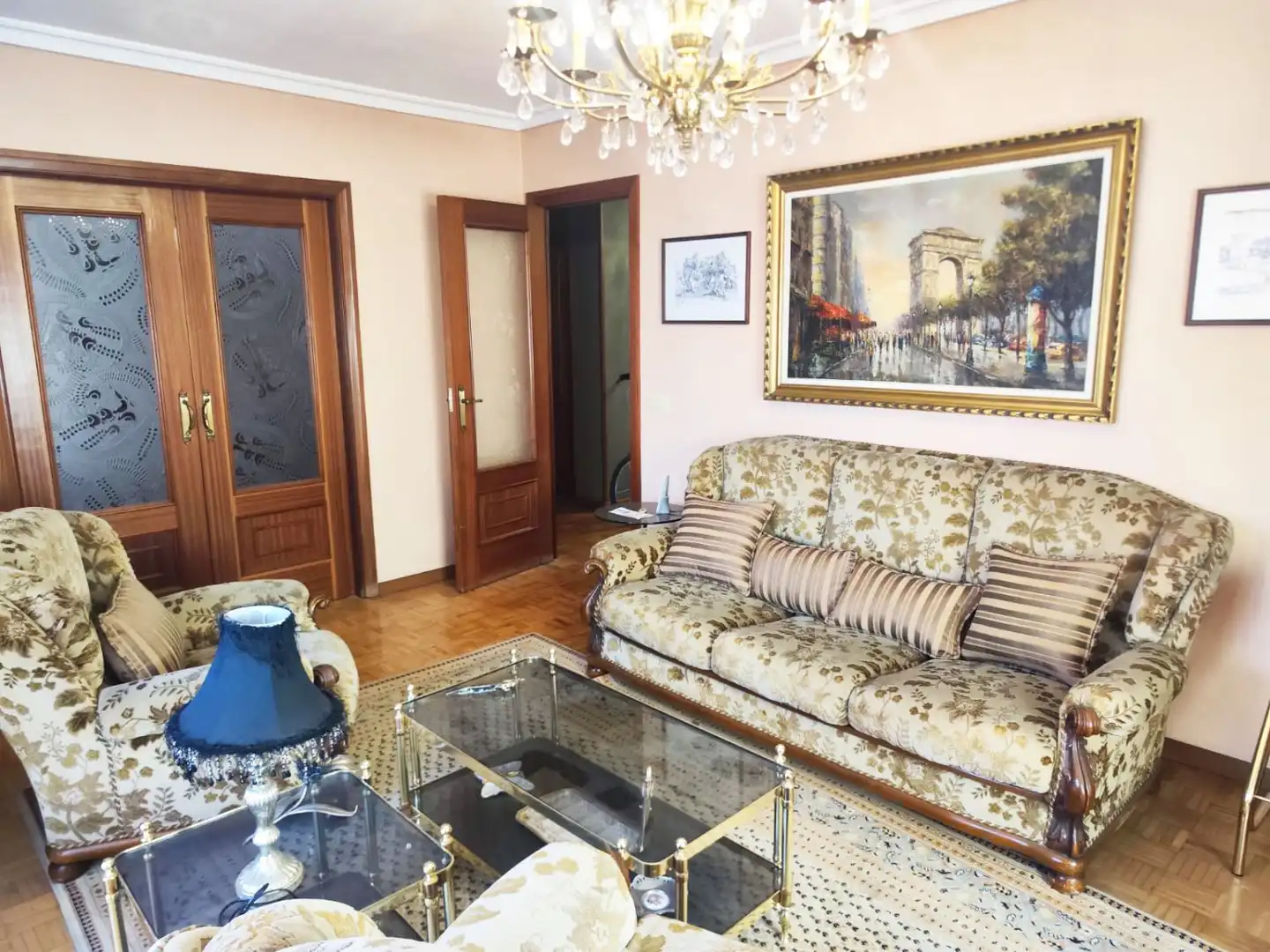 Sala d'estar de Pis en venda en Palencia amb Calefacció i Terrassa
