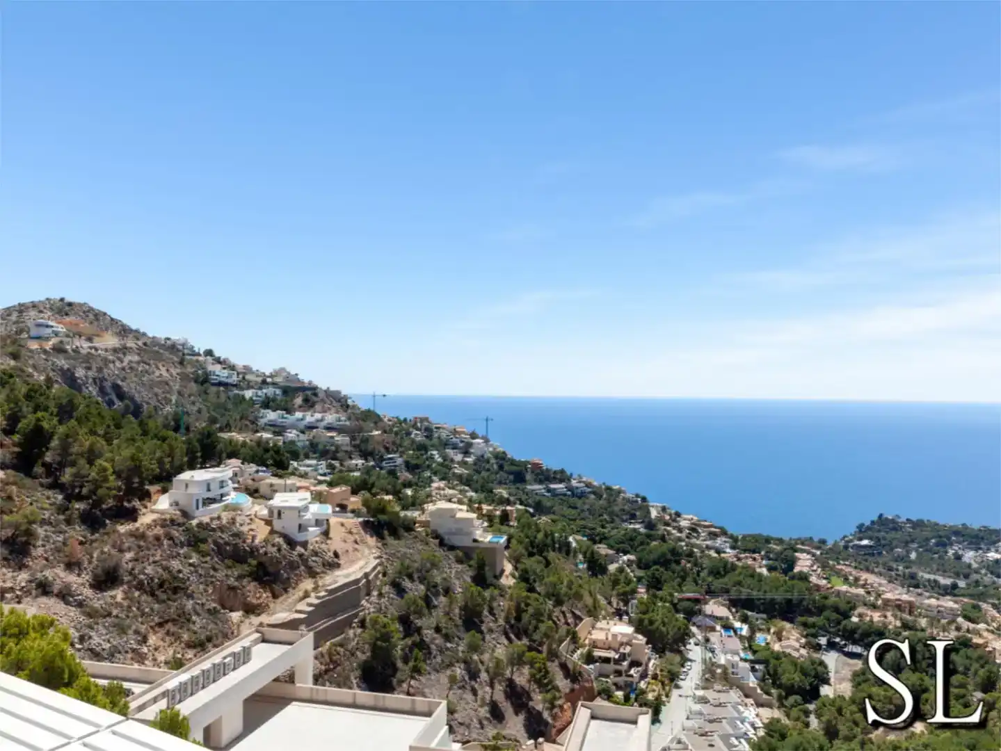 Exterior view of Flat for sale in Altea  with Air Conditioner and Swimming Pool