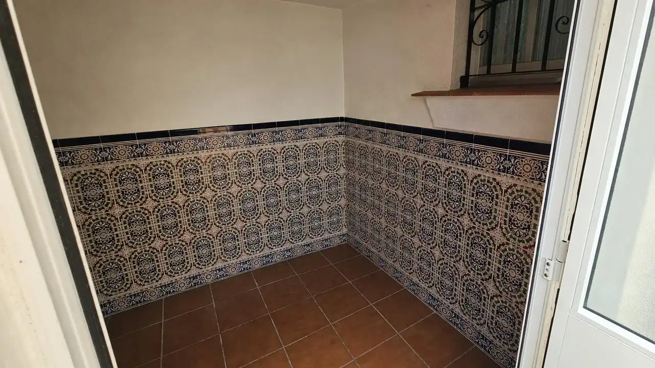 Bany de Casa adosada en venda en Málaga amb Aire condicionat i Terrassa