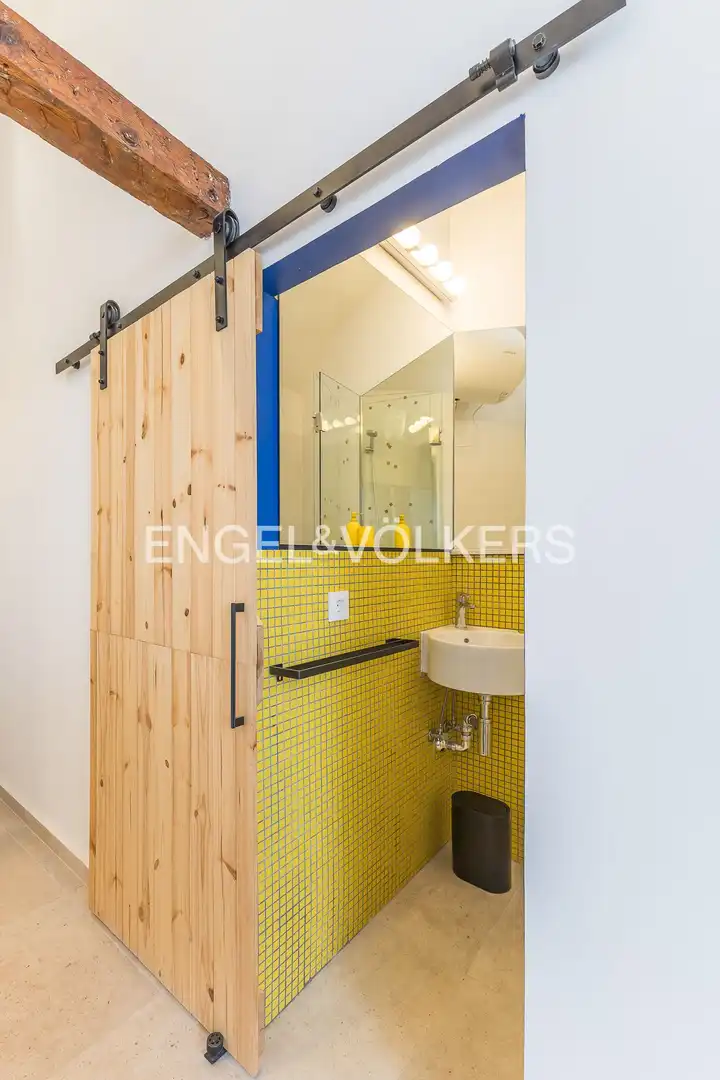 Badezimmer von Wohnung zur Miete in Madrid mit Klimaanlage, Heizung und Möbliert
