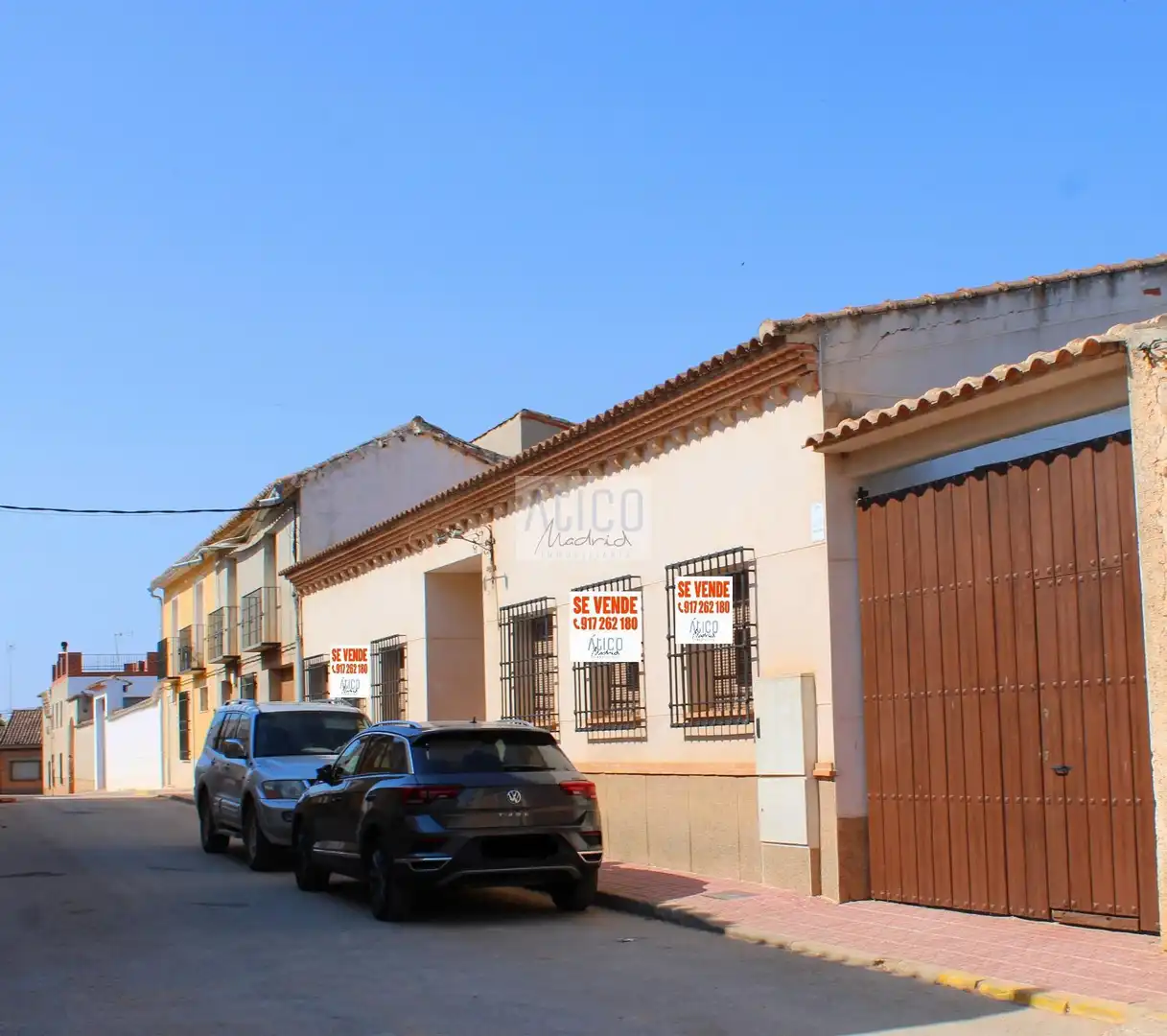 Vista exterior de Casa o chalet en venta en Cózar con Aire acondicionado, Calefacción y Terraza