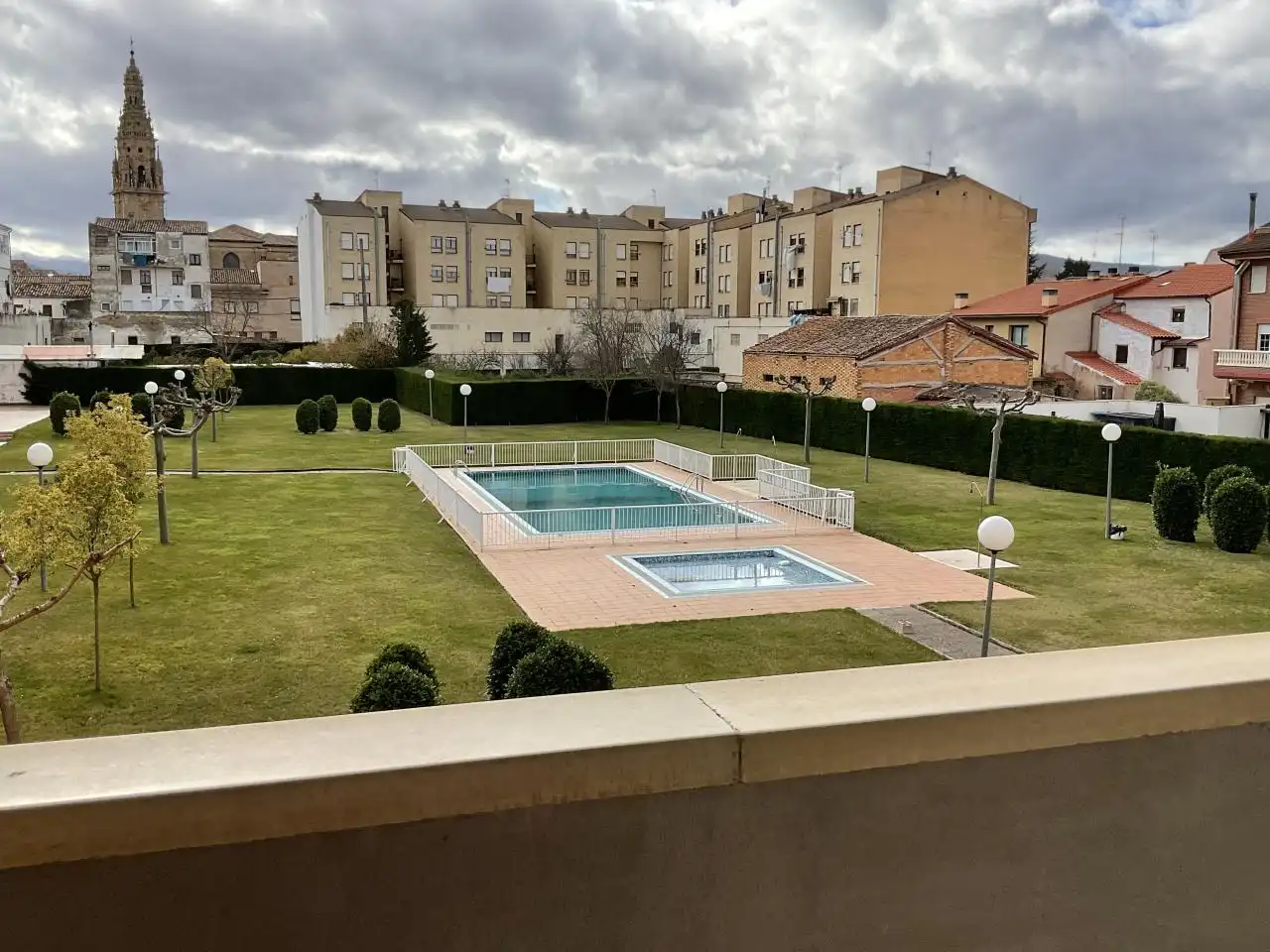 Swimming pool of Apartments for sale in Santo Domingo de la Calzada  with Heating, Parquet flooring and Storage room