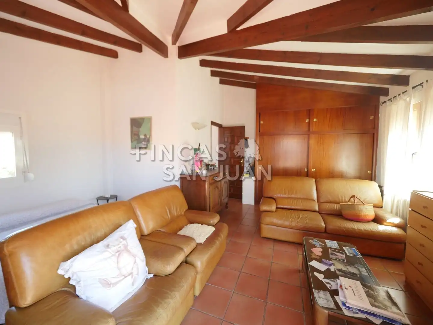 Sala d'estar de Casa o xalet en venda en Sant Joan d'Alacant amb Terrassa, Traster i Piscina