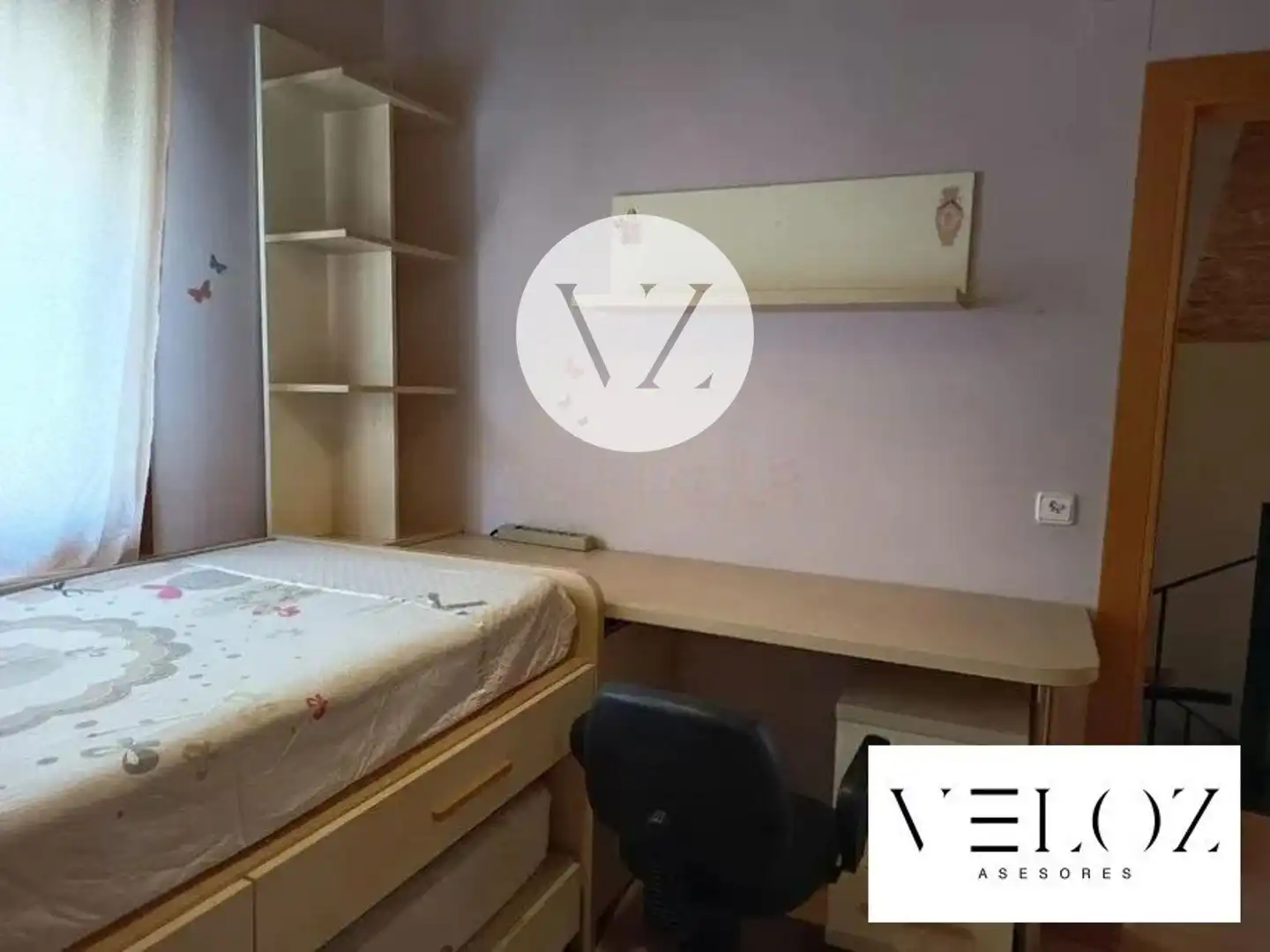 Schlafzimmer von Maisonette zur Miete in Salamanca mit Heizung und Waschmaschine