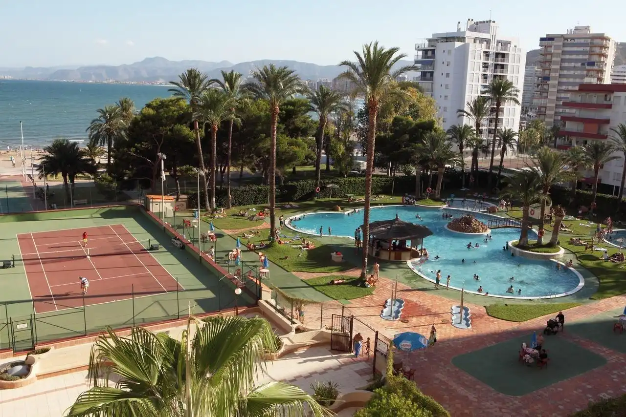 Swimming pool of Flat for rent in Cullera  with Terrace, Furnished and Balcony