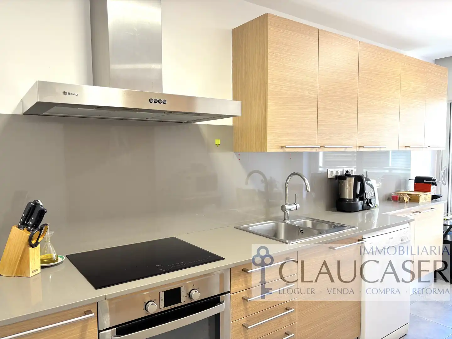 Kitchen of Flat for sale in Sabadell  with Heating, Private garden and Terrace