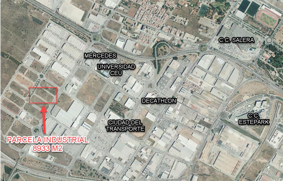 Exterior view of Industrial land for sale in Castellón de la Plana / Castelló de la Plana