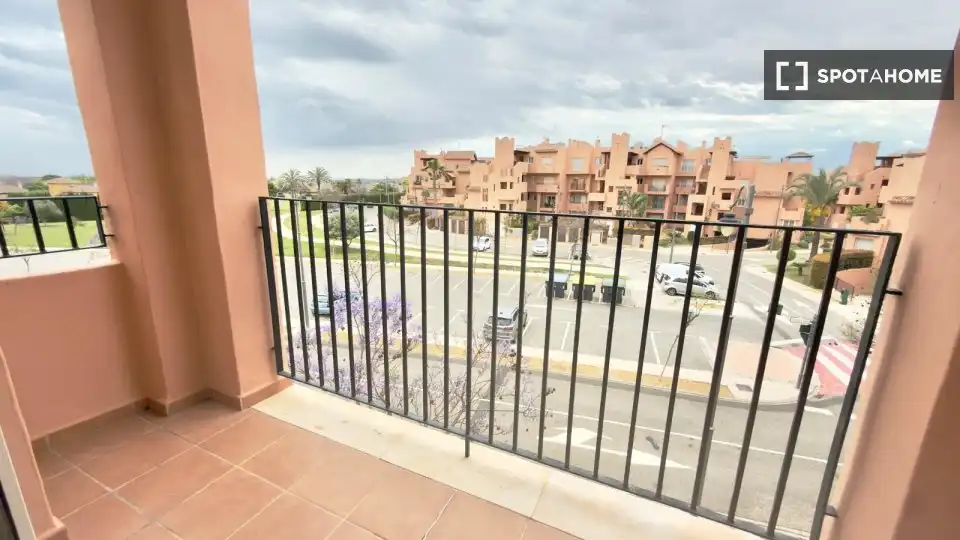 Terraza de Apartamento para compartir en Torre-Pacheco con Aire acondicionado, Terraza y Amueblado