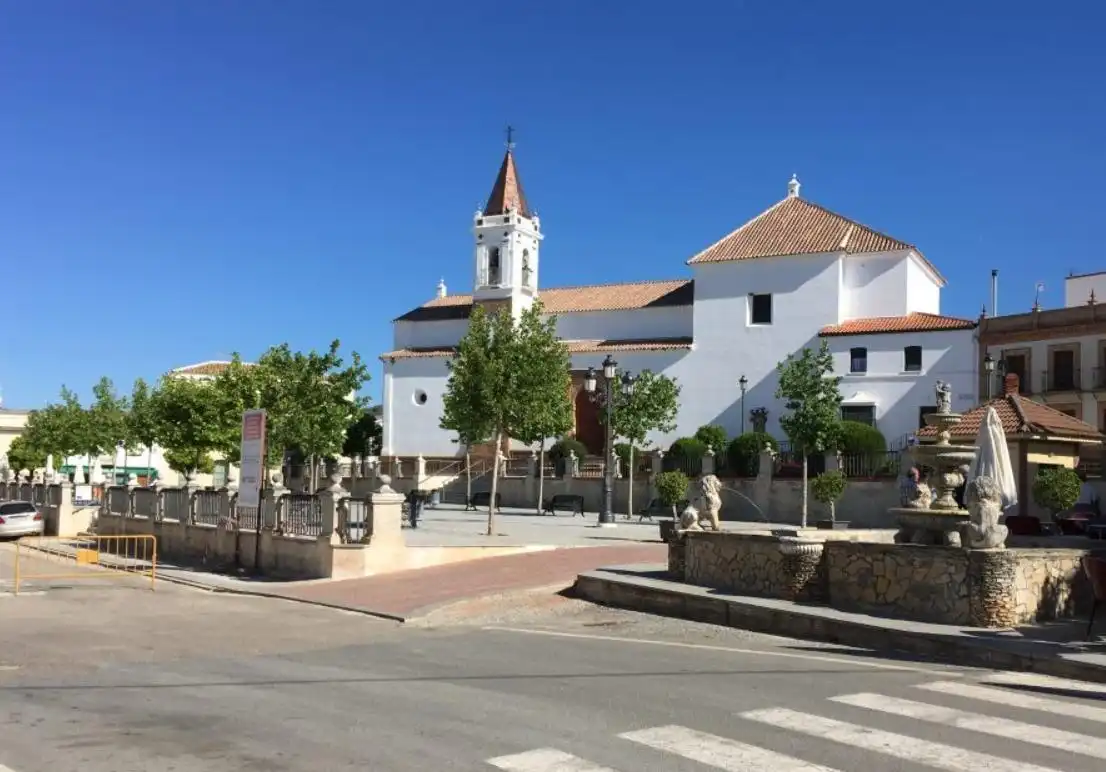 Vista exterior de Casa o xalet en venda en Las Navas de la Concepción