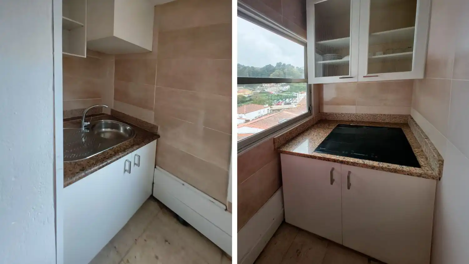 Kitchen of Attic for sale in Marín  with Heating and Furnished