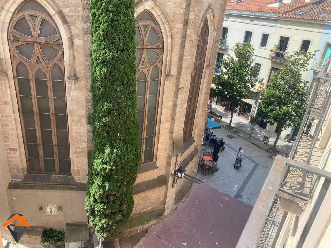 Vista exterior de Piso en venta en Sabadell con Balcón