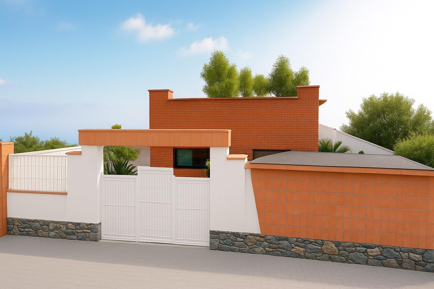 Vista exterior de Casa o xalet en venda en Sant Cugat del Vallès