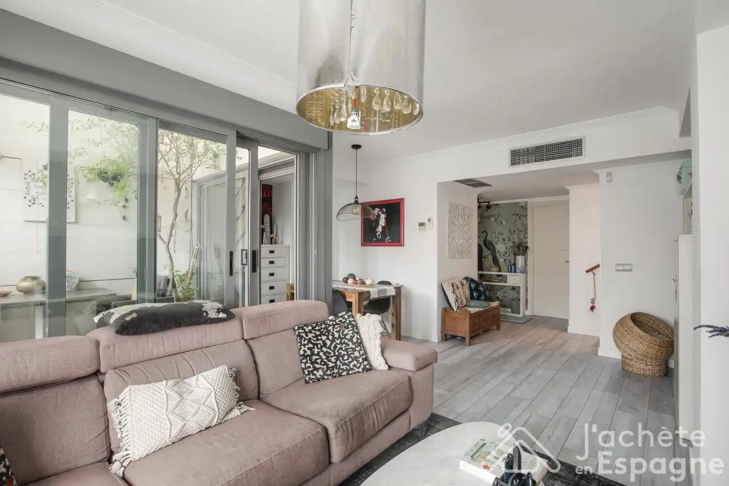 Sala d'estar de Dúplex en venda en Madrid amb Aire condicionat, Calefacció i Terrassa