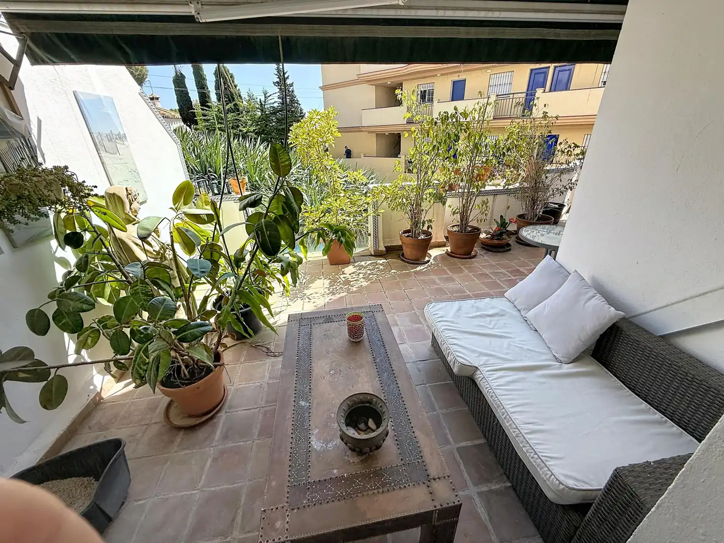 Terrace of Apartments for sale in Mijas  with Private garden, Alarm and Community pool