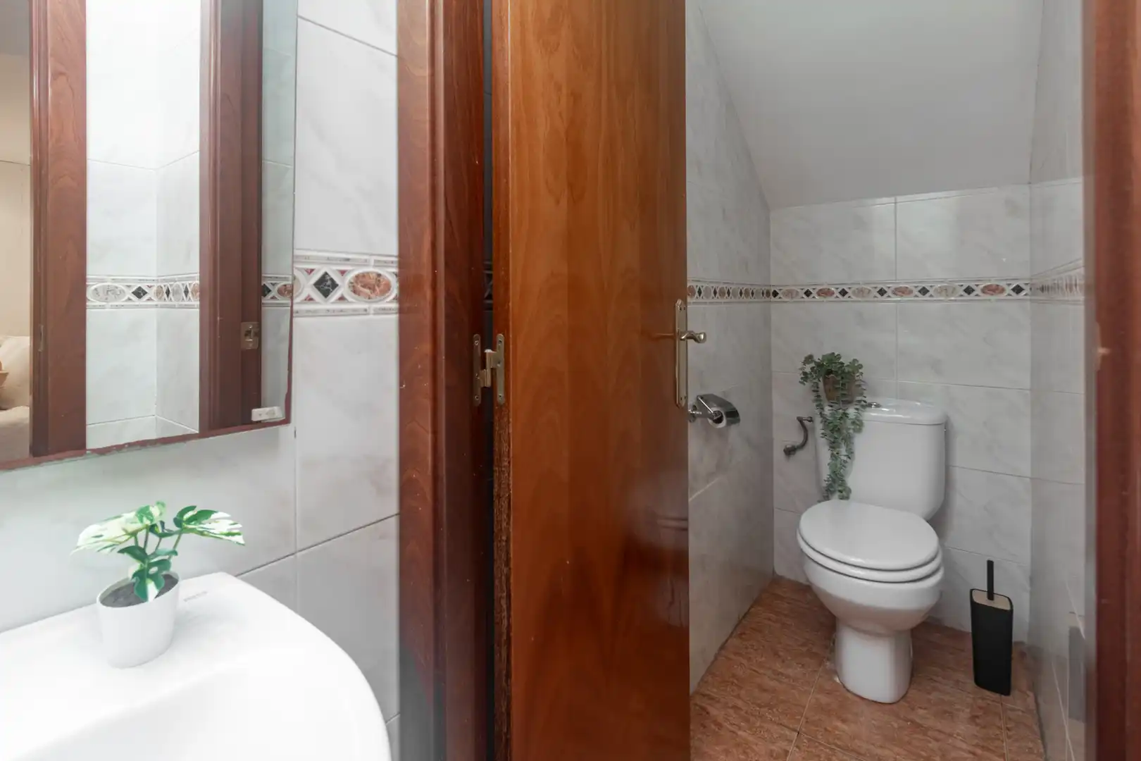 Badezimmer von Maisonette zum Verkauf in Rubí mit Klimaanlage, Heizung und Möbliert