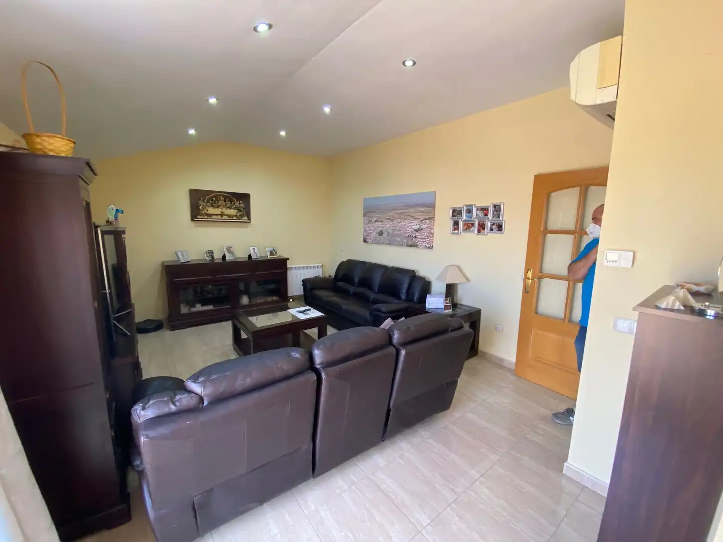 Sala d'estar de Dúplex en venda en Castuera amb Aire condicionat, Calefacció i Parquet