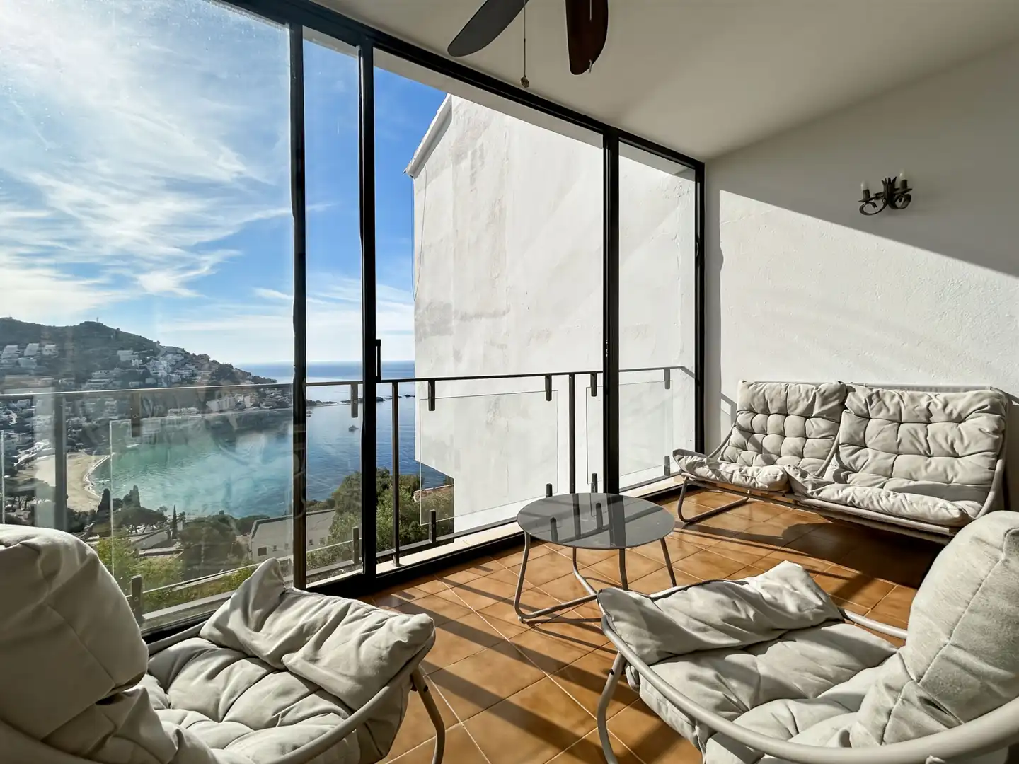 Terrace of Duplexes for sale in Roses  with Air Conditioner and Heating