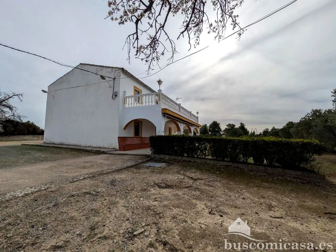 Vista exterior de Finca rústica en venda en Baeza amb Jardí privat, Terrassa i Traster