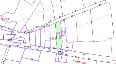 Parcelas URBANAS de 620 m2 en Torresmenudas