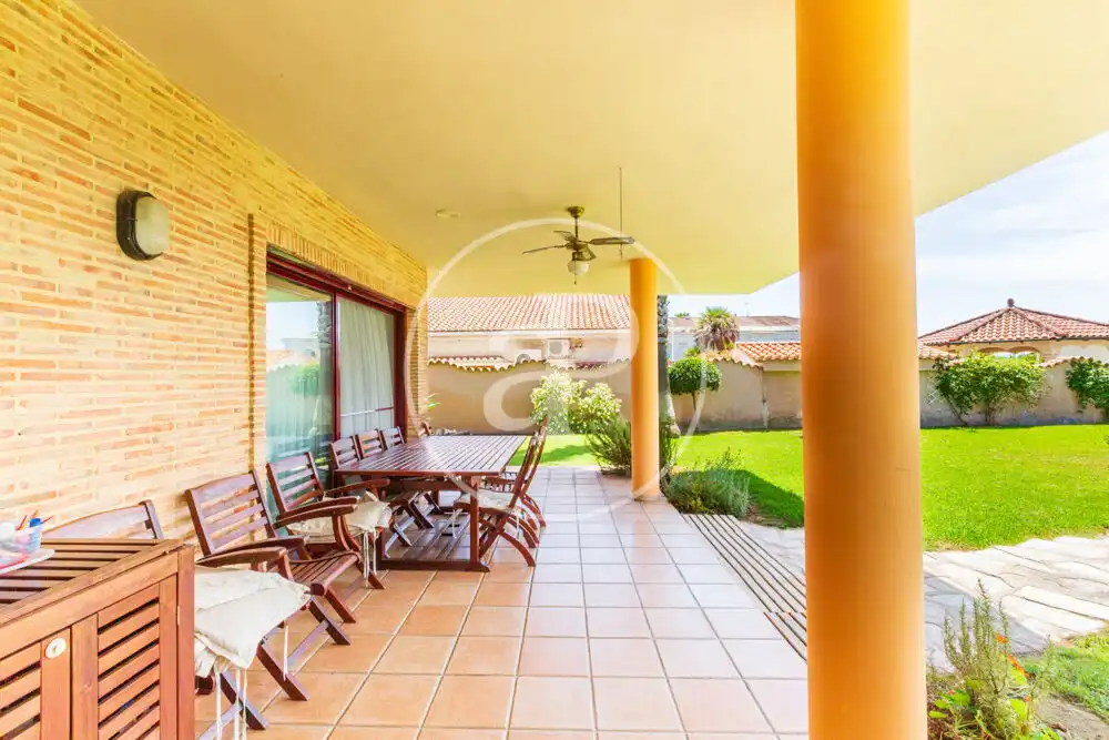 Terraza de Casa o chalet en venta en Sagunto / Sagunt con Aire acondicionado, Calefacción y Jardín privado