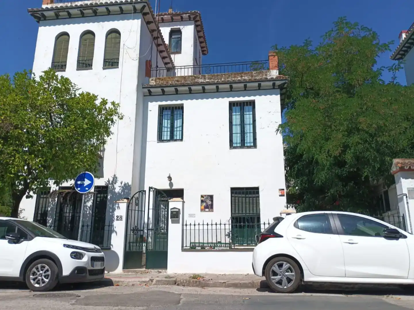 Exterior view of Flat for sale in Sevilla  with Private garden