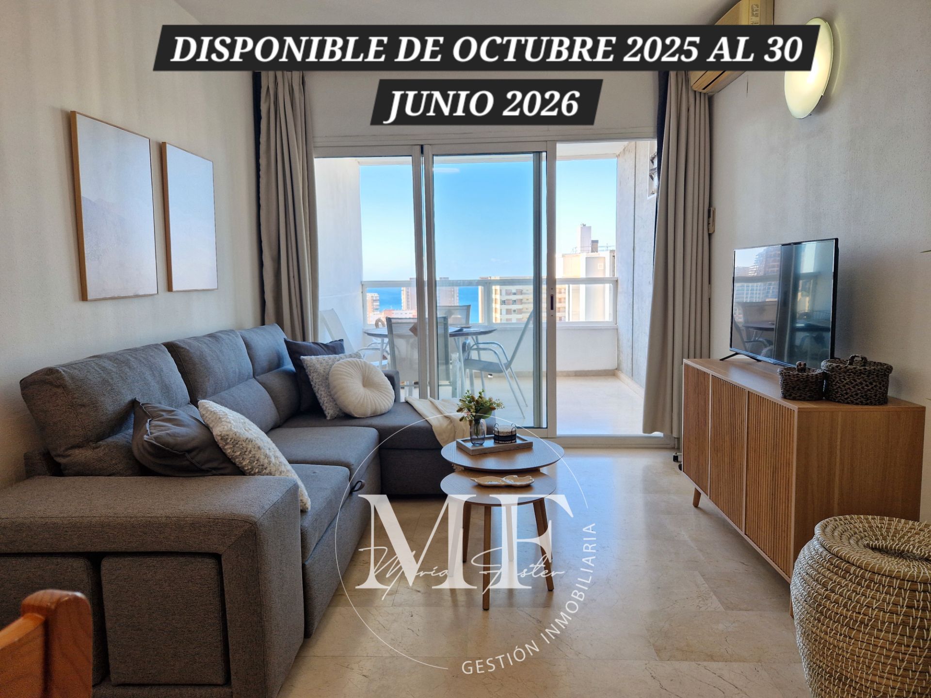 Exterior view of Apartment to rent in Benidorm  with Air Conditioner, Heating and Terrace