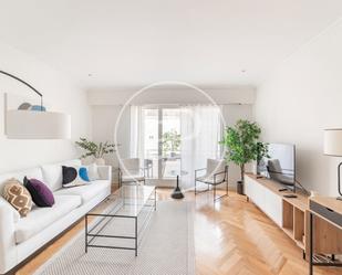 Living room of Flat to rent in  Madrid Capital  with Air Conditioner, Heating and Terrace