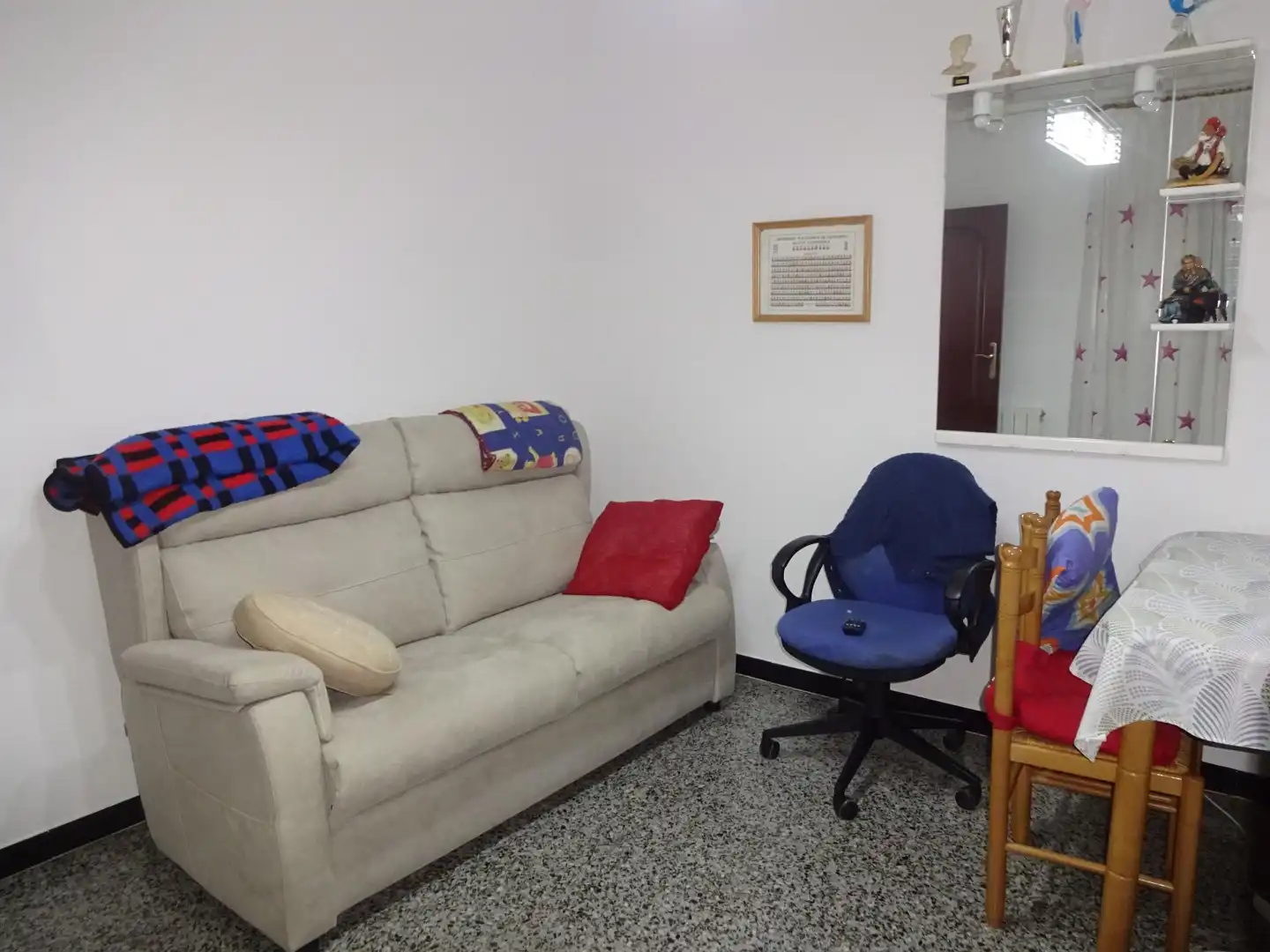 Living room of Attic for sale in Mataró  with Air Conditioner, Heating and Terrace
