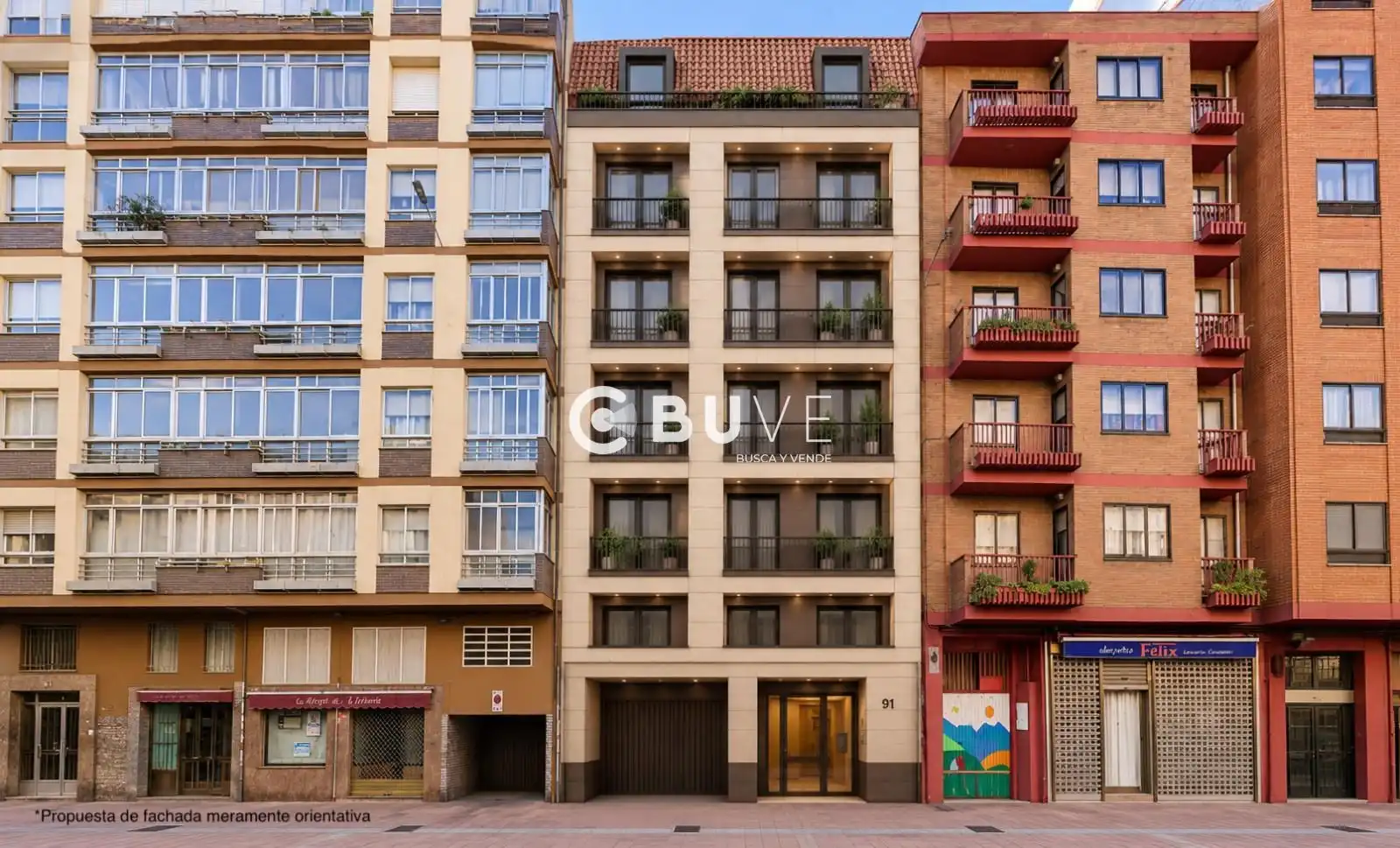 Exterior view of Buildings for sale in León Capital 
