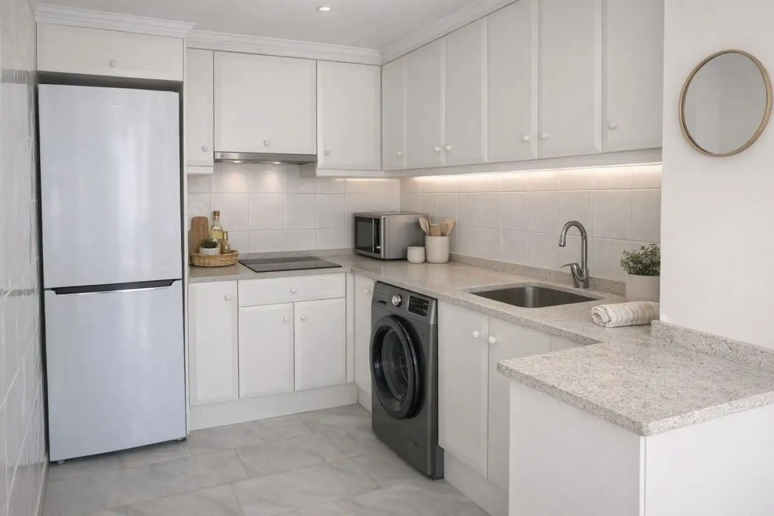 Kitchen of Apartments for sale in Dénia  with Air Conditioner, Heating and Terrace