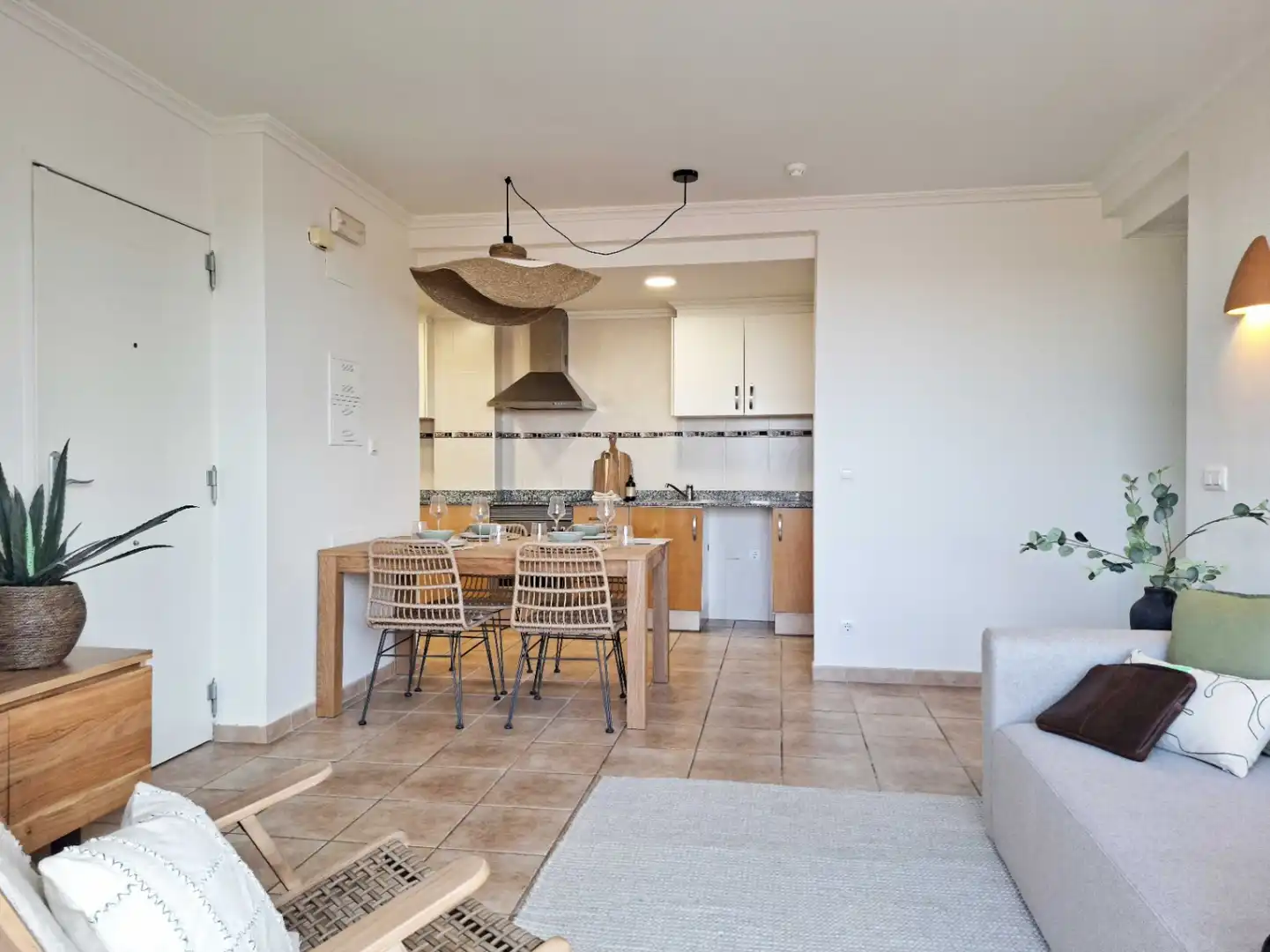 Cuina de Apartament en venda en Pedreguer amb Jardí privat, Terrassa i Internet